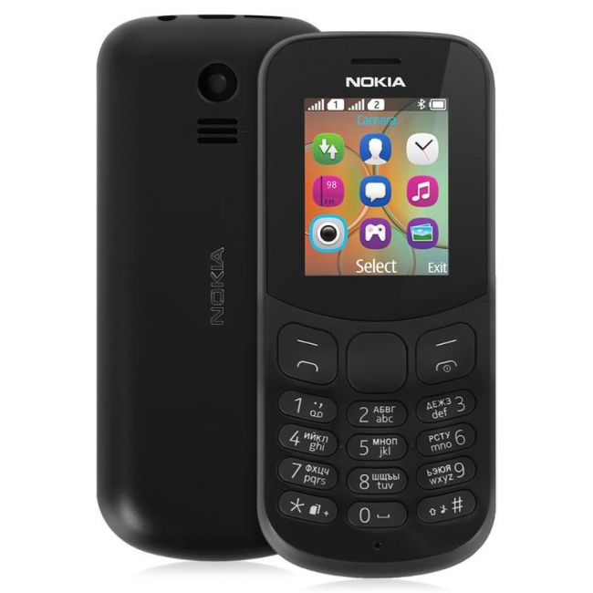 Телефон Nokia 130 Duos Black  354482096136835 ...