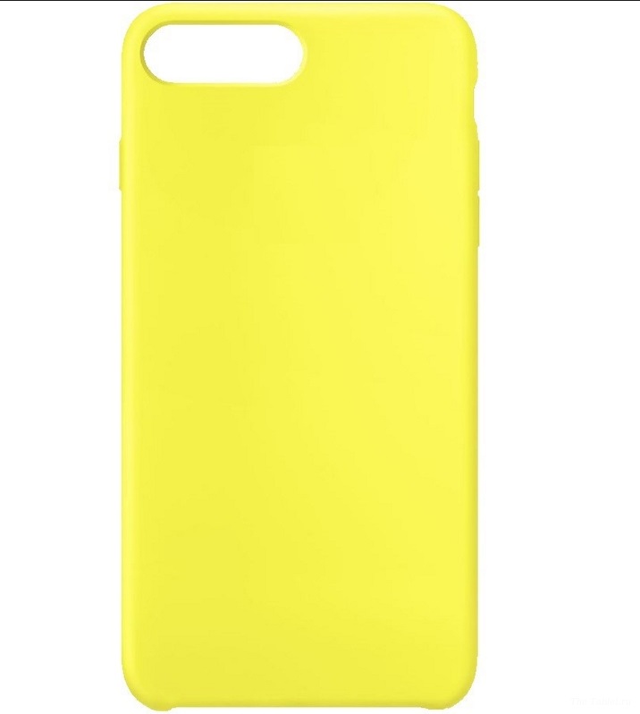 Чехол для iPhone 6 / 6S Soft Touch желтый...