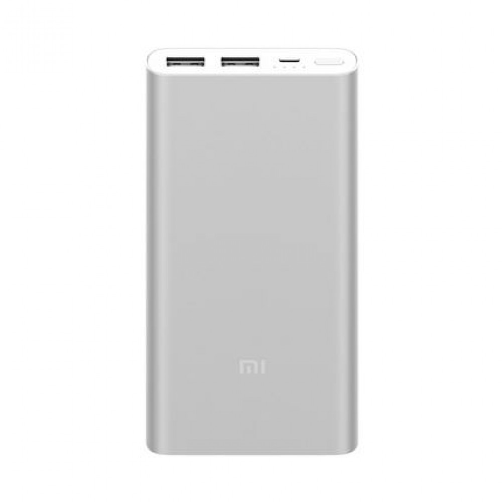 Портативный АКБ Xiaomi Mi Power Bank 2 (10000 mAh / 2 USB) - Оригинал