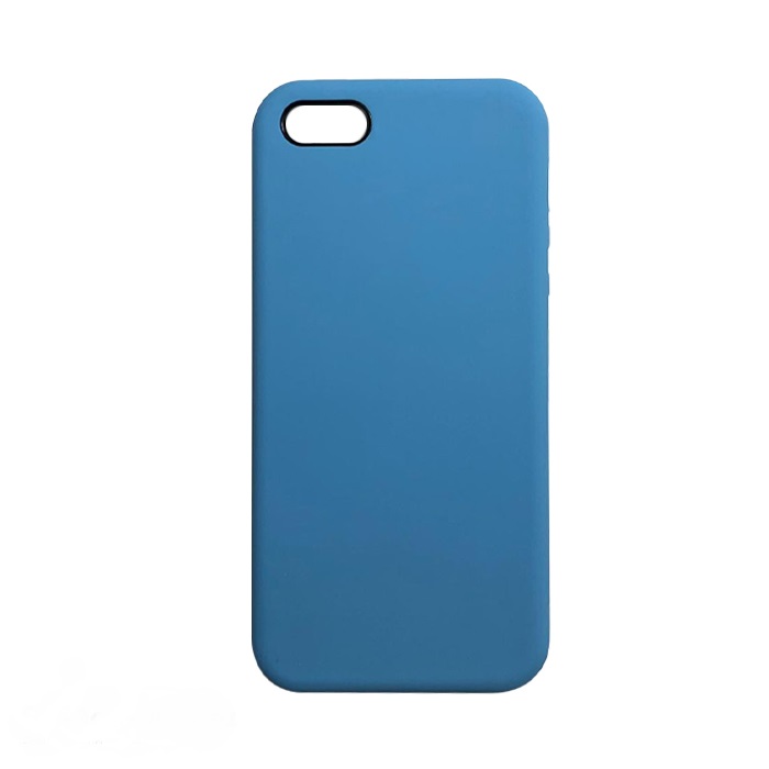 Чехол для iPhone 5 / 5S / SE Soft Touch синий...