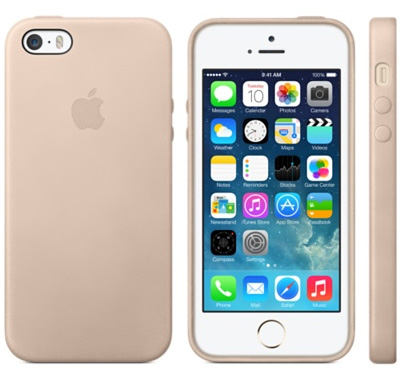 Чехол для iPhone 5 / 5S кожаный  / ...