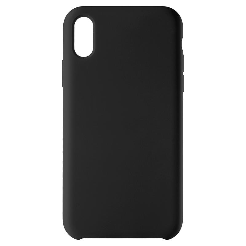 Чехол для iPhone XS Max Soft Touch черный...