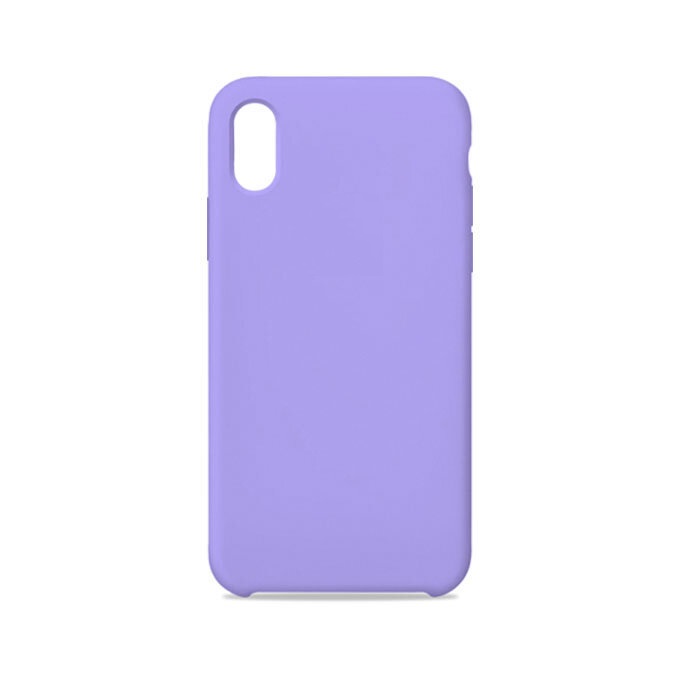 Чехол для iPhone XS Max Soft Touch сиреневый...
