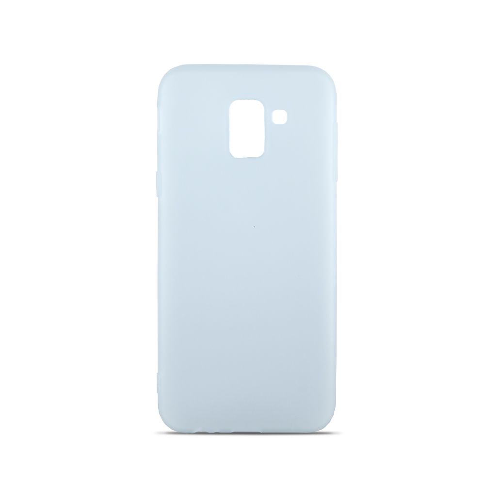 Чехол Samsung J6 2018 Soft Touch Белый...