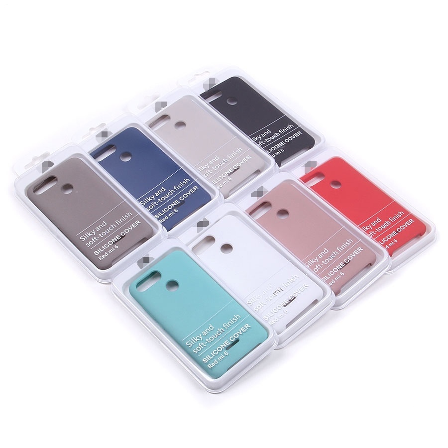 Чехол Xiaomi Redmi 6 Soft Touch красный...