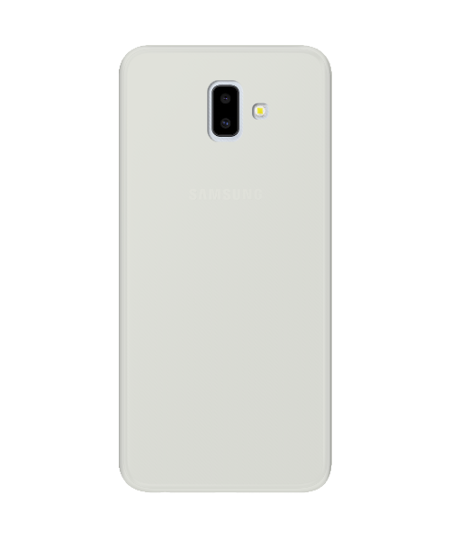Чехол Samsung J6 Plus 2018 Soft Touch Белый...