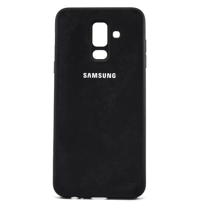 Чехол Samsung J8 2018 Soft Touch черный...