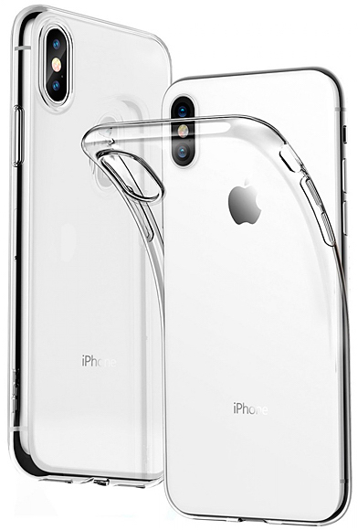 Чехол для iPhone XS Max силиконовый  / ...