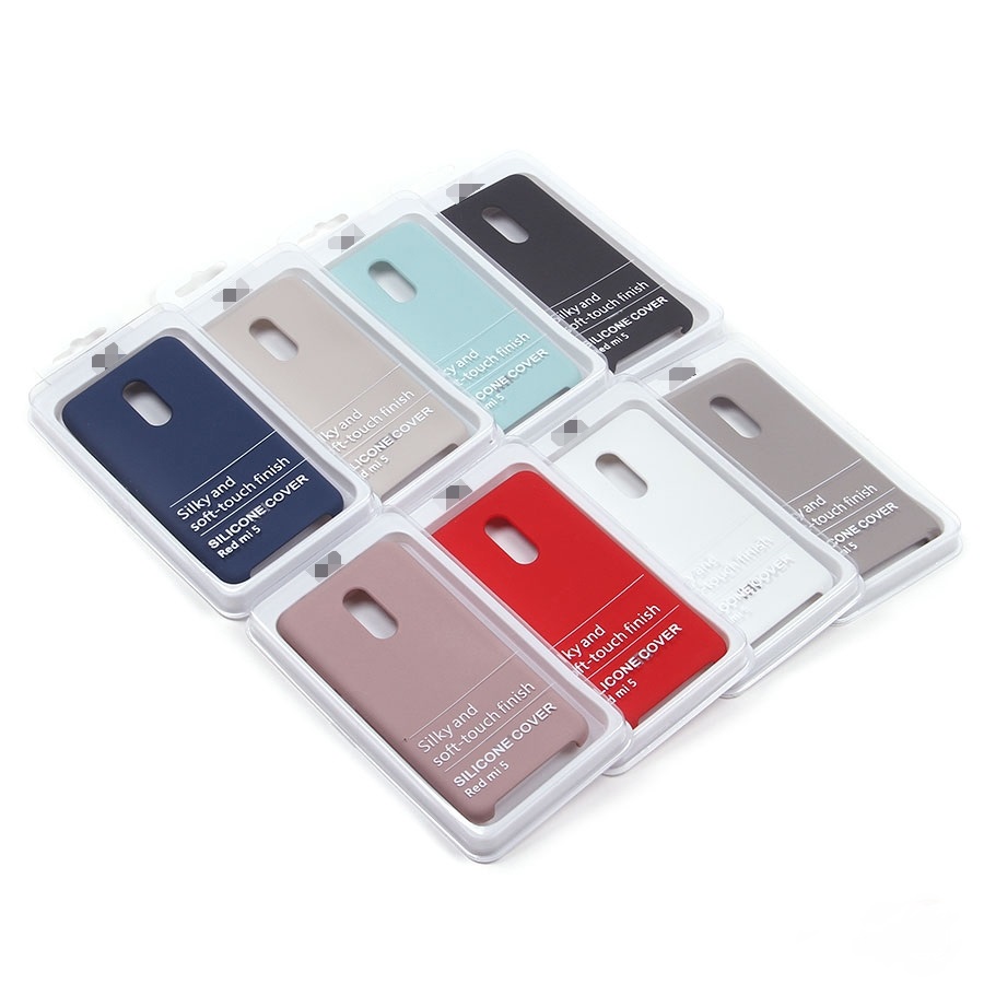 Чехол Xiaomi Redmi 5 Soft Touch голубой...