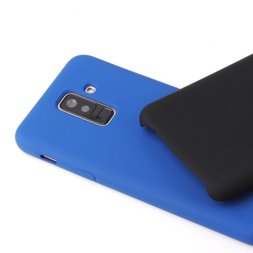 Чехол Samsung A6 Plus 2018 Soft Touch ярко...