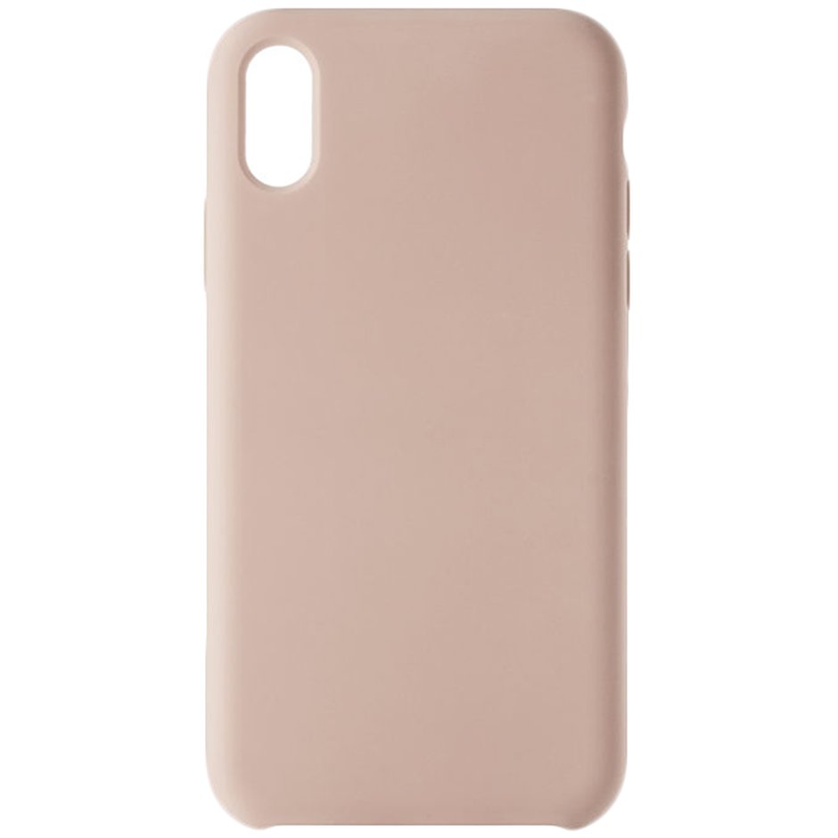 Чехол для iPhone XR Soft Touch розовый...