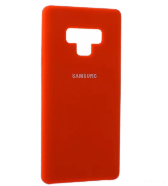 Чехол Samsung Note 9 2018 Soft Touch красный...