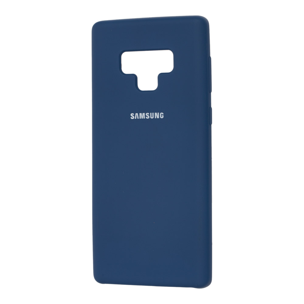 Чехол Samsung Note 9 2018 Soft Touch синий...