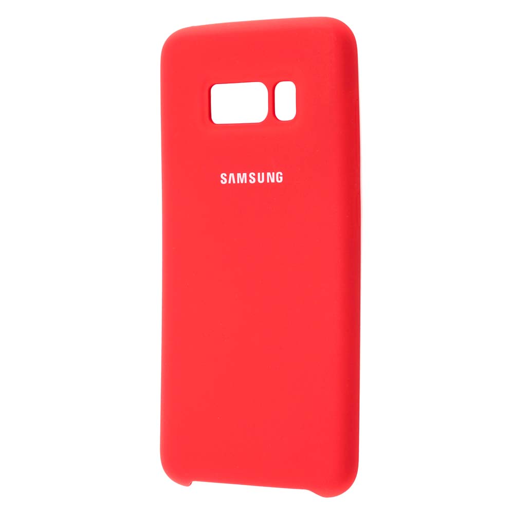 Чехол Samsung S8 Plus Soft Touch красный...