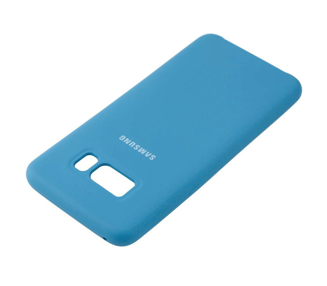 Чехол Samsung S8 Plus Soft Touch ярко синий /...