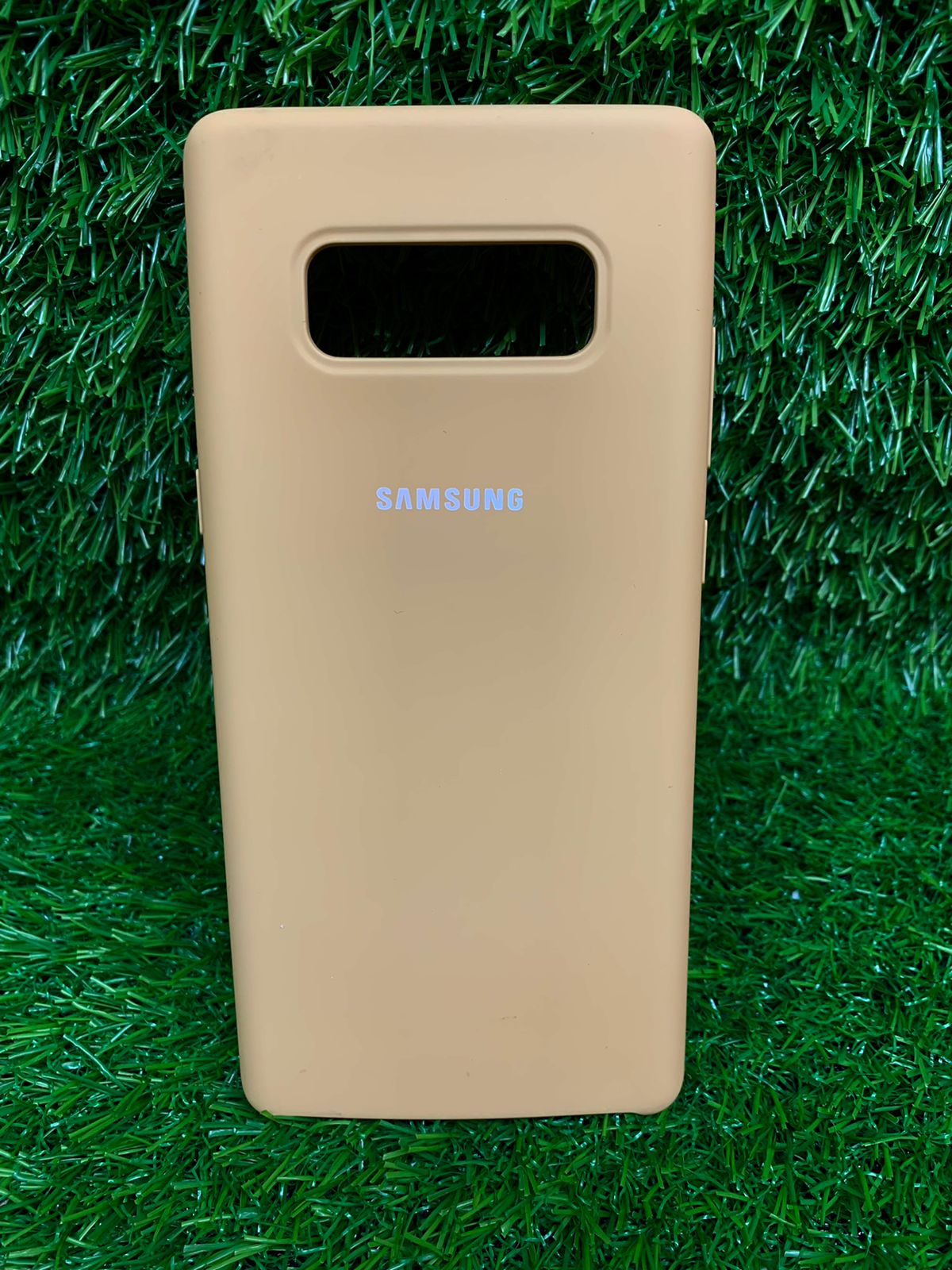 Чехол Samsung Note 8 Soft Touch бежевый / 28...