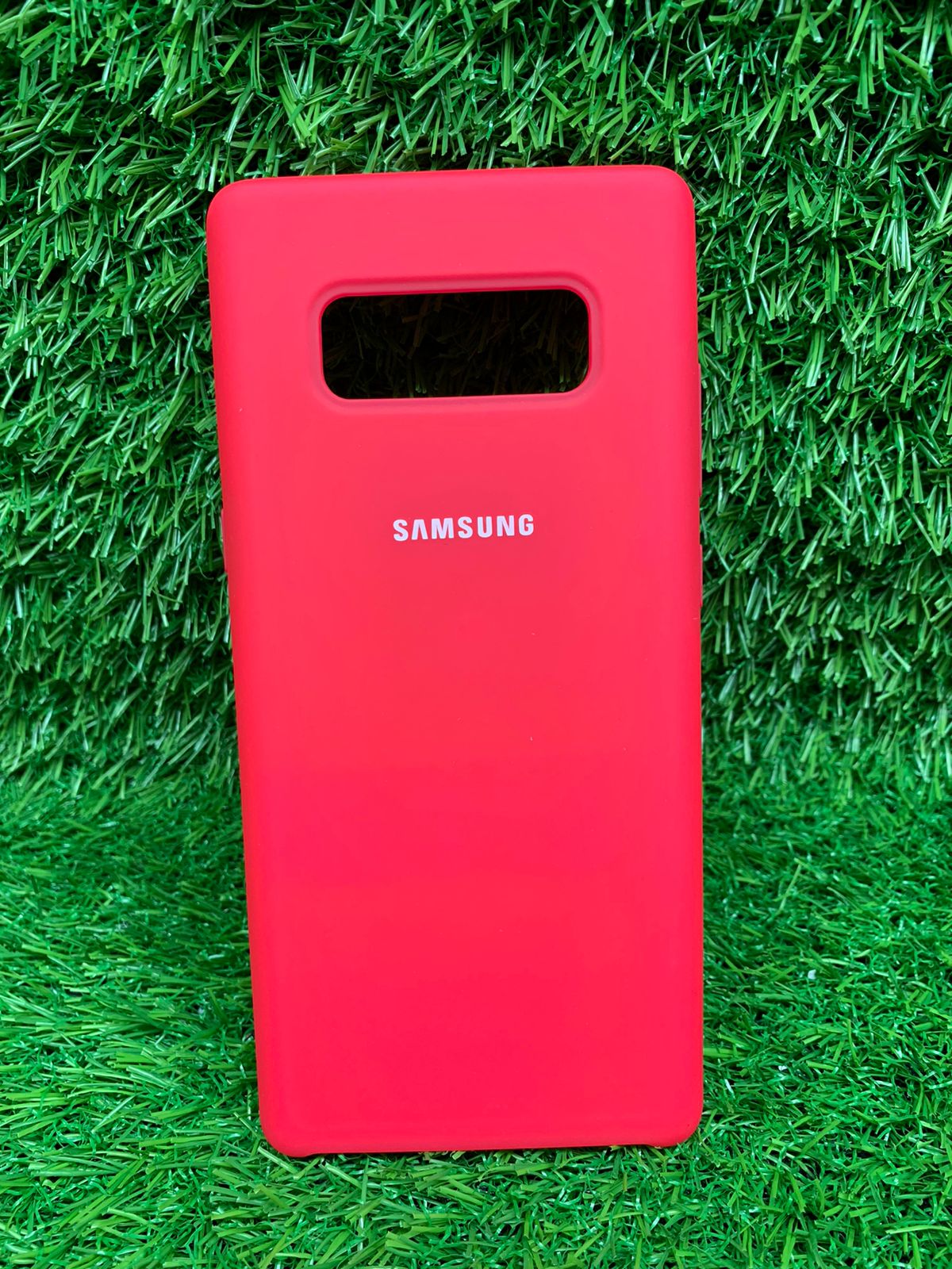 Чехол Samsung Note 8 Soft Touch ярко розовый...