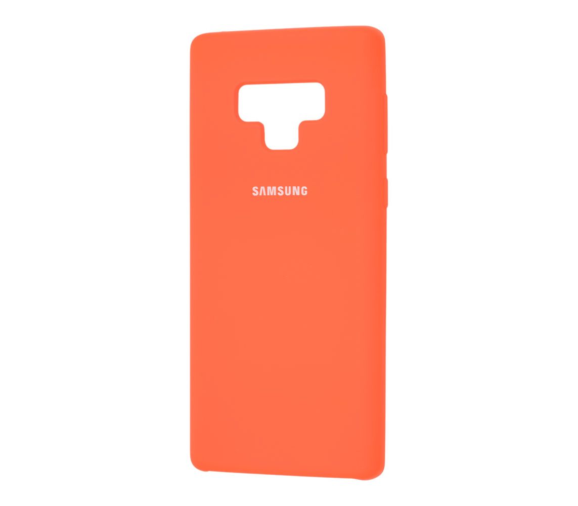 Чехол Samsung Note 9 2018 Soft Touch оранжевый...
