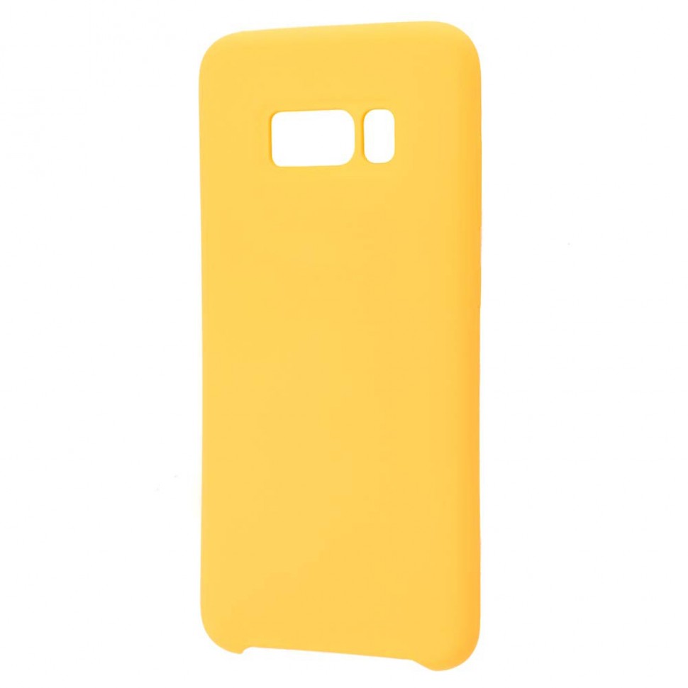 Чехол Samsung S8 Soft Touch желтый / 04...