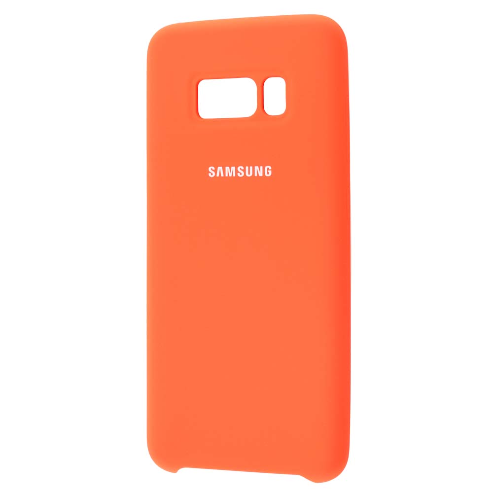 Чехол Samsung S8 Plus Soft Touch оранжевый / 38...