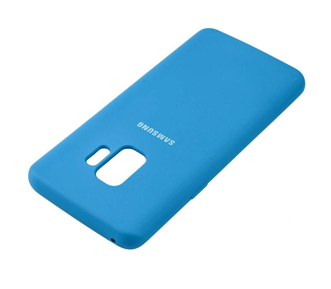 Чехол Samsung S9 Soft Touch светло синий / 24...