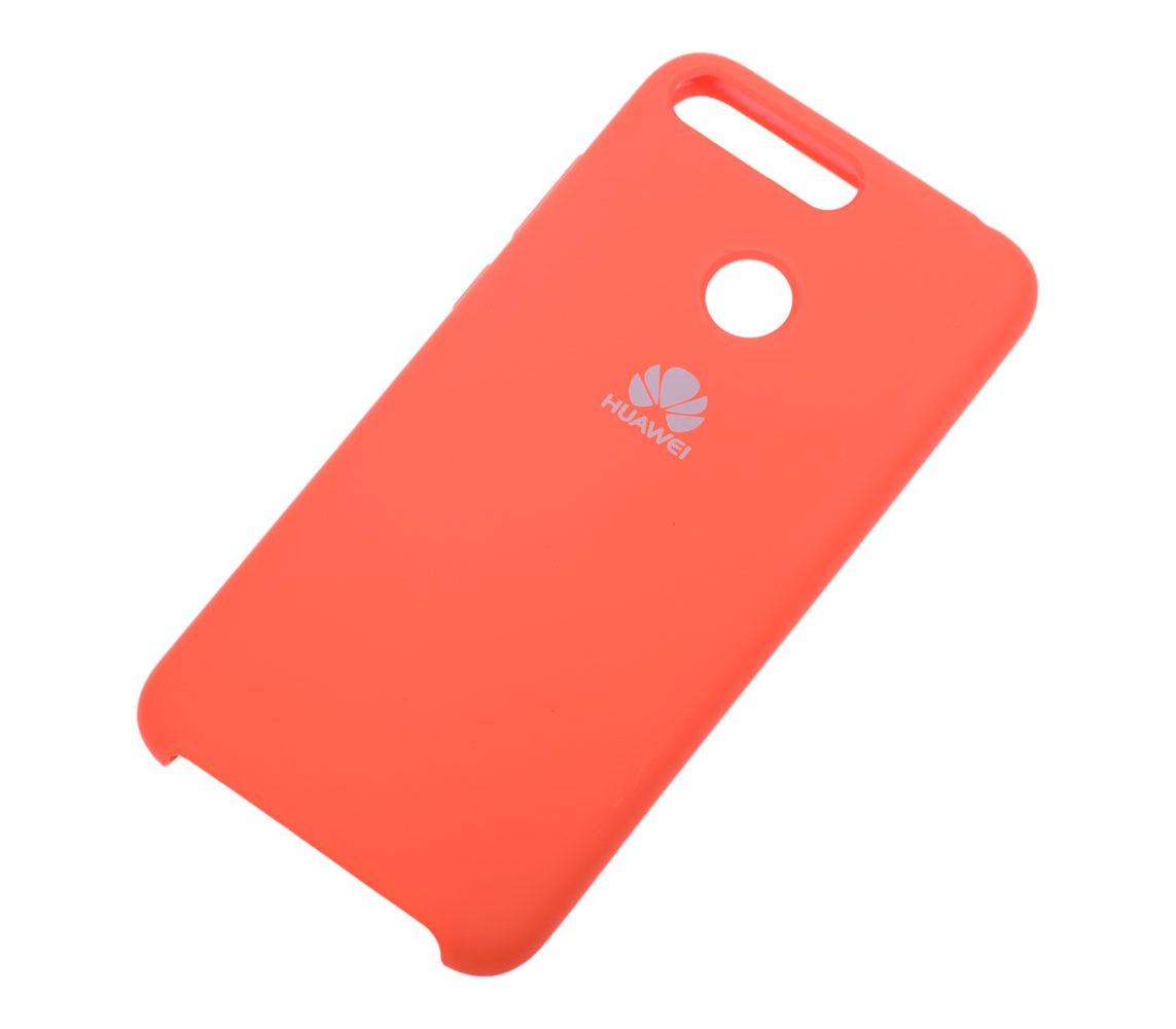 Чехол Huawei Honor Y9 2018 Soft Touch оранжевый...