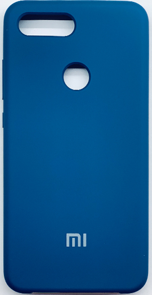 Чехол Xiaomi Mi 8 Lite Soft Touch синий...