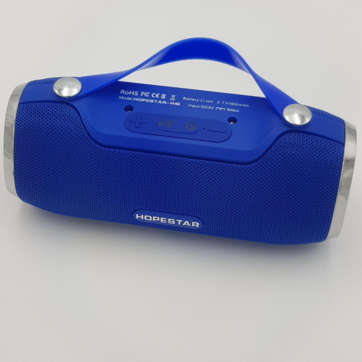 Портативная акустическая колонка Hopestar H-40 (Bluetooth/MicroSD/USB/AUX)