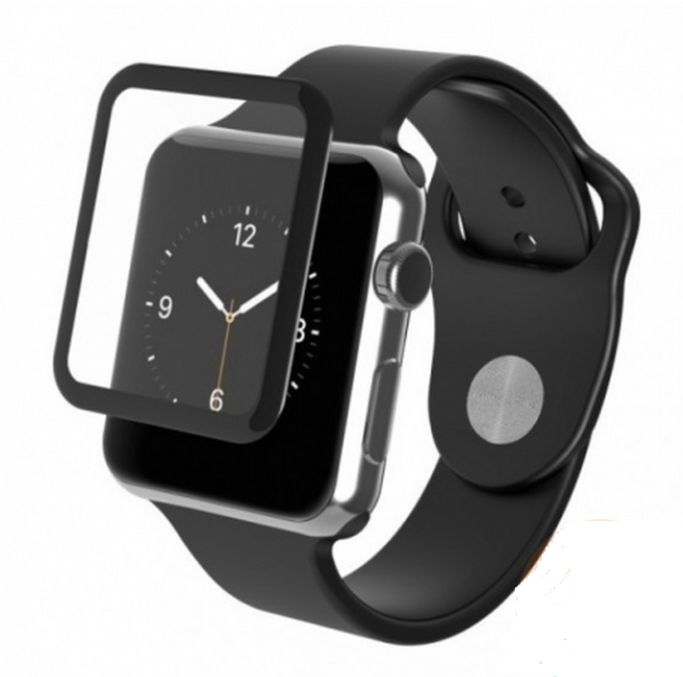 Защитное стекло для Apple Watch S4 5D 40mm...