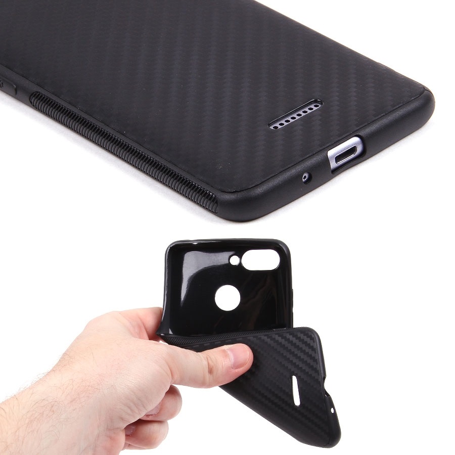 Чехол Samsung S10 Plus тпу / карбон /...