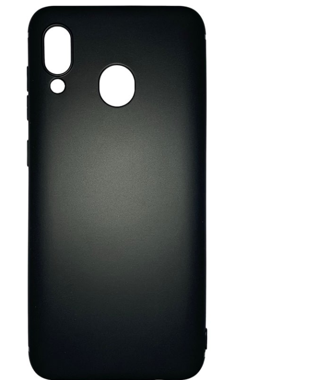 Чехол Samsung A20 / A30 силикон / черный...