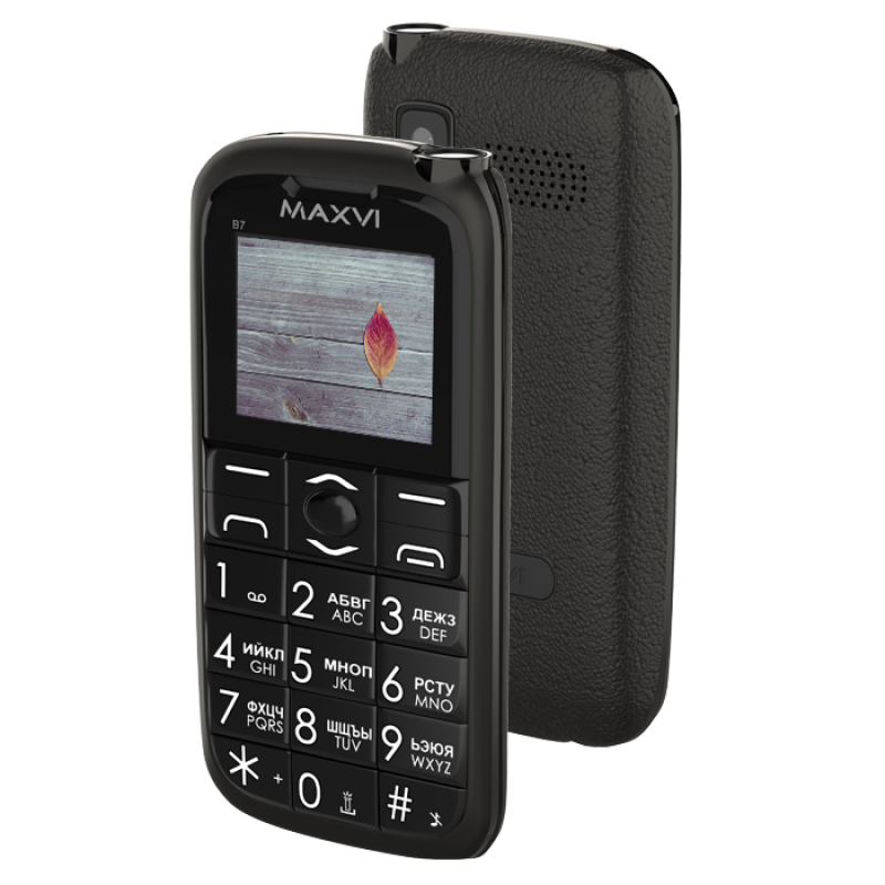 Телефон Maxvi B7 Black...
