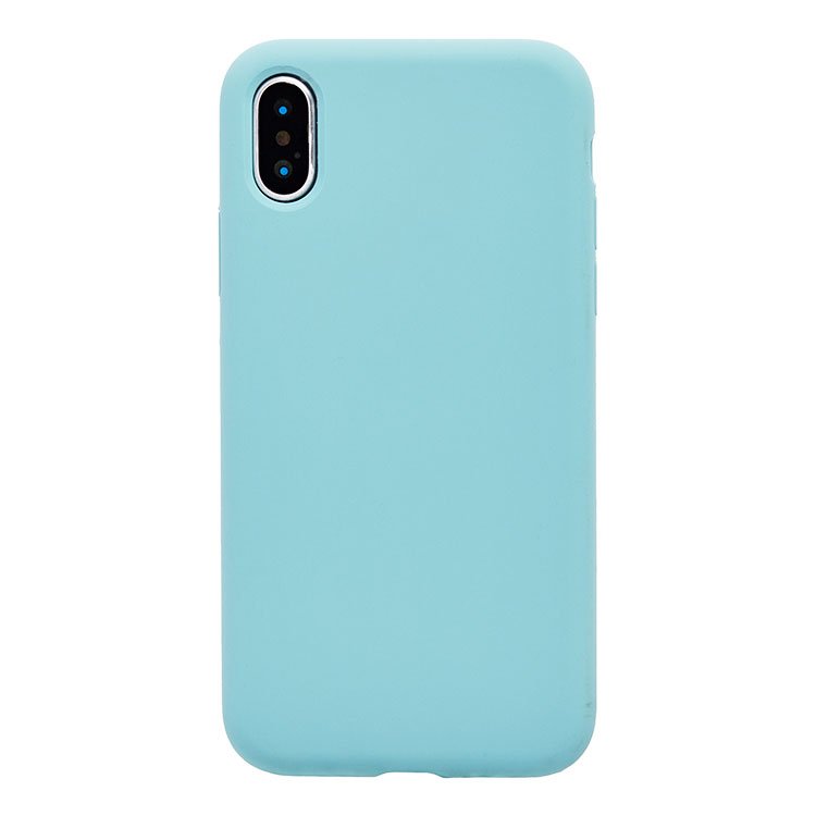 Чехол для iPhone XS Max Soft Touch мятный...