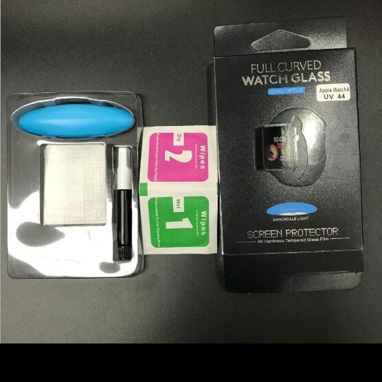 Защитное стекло для Apple Watch 38mm UV Nano...