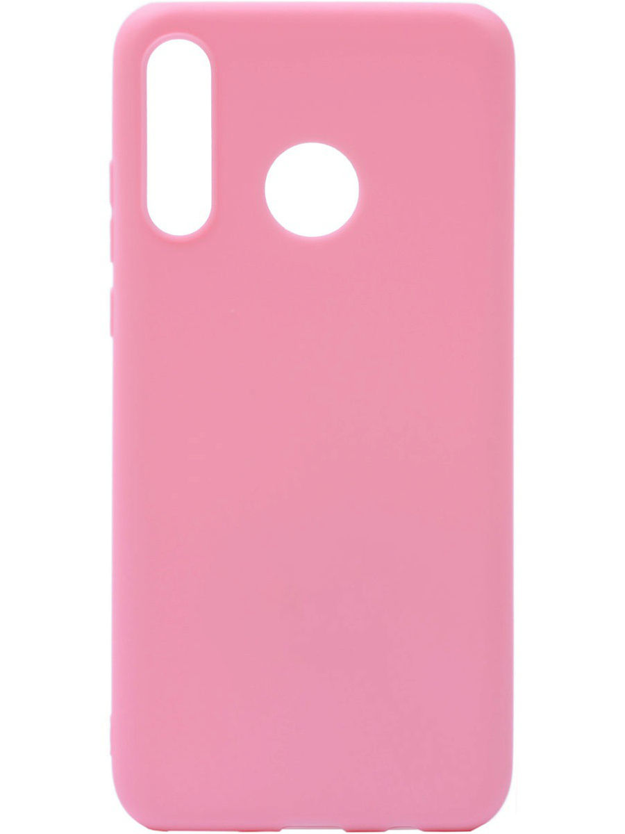 Чехол Huawei Honor P30 Lite Soft Touch розовый...