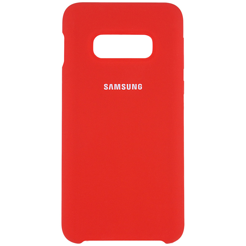 Чехол Samsung S10E Soft Touch красный...