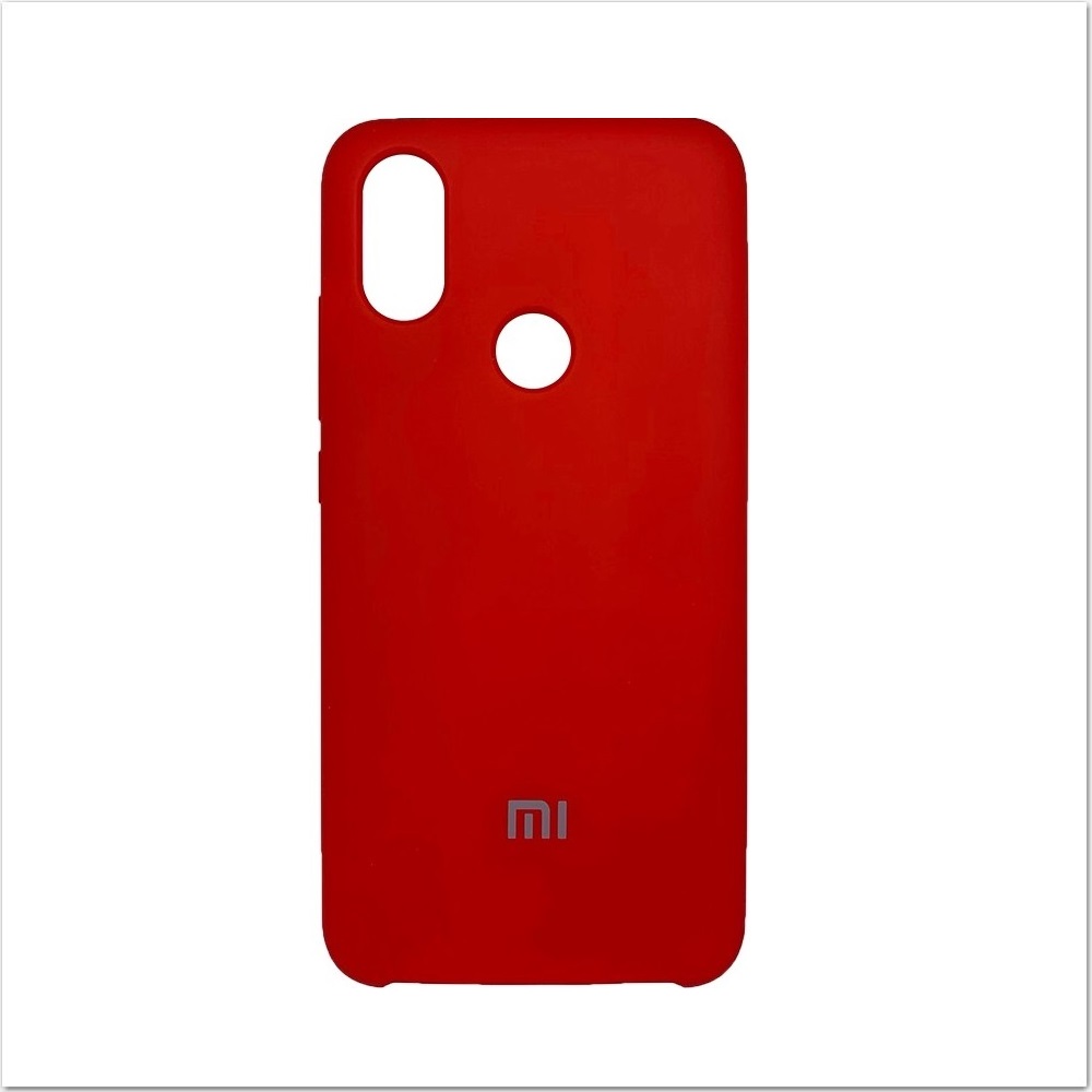 Чехол Xiaomi Mi A2 / Redmi 6X Soft Touch красный...