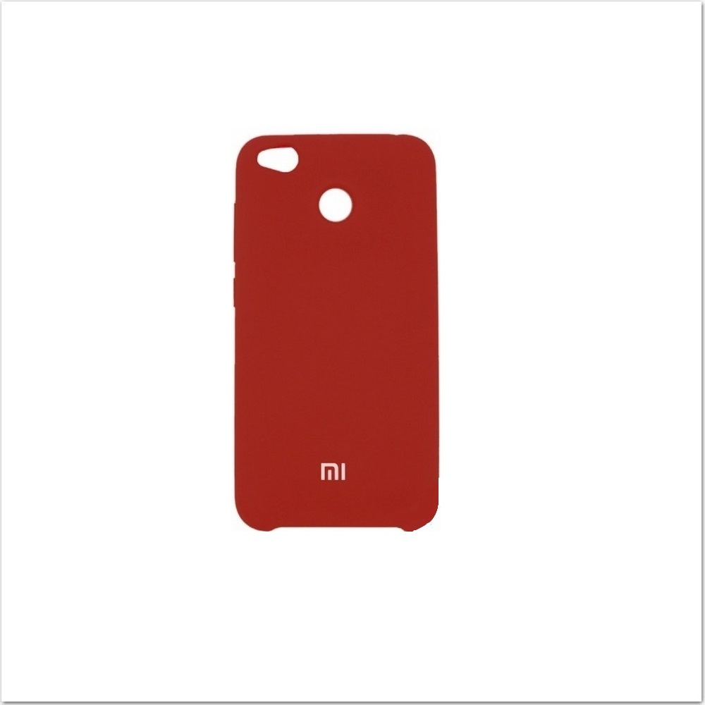 Чехол для Xiaomi Redmi GO Soft Touch красный...