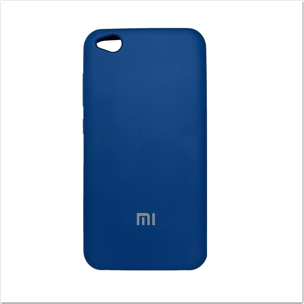 Чехол для Xiaomi Redmi GO Soft Touch синий...