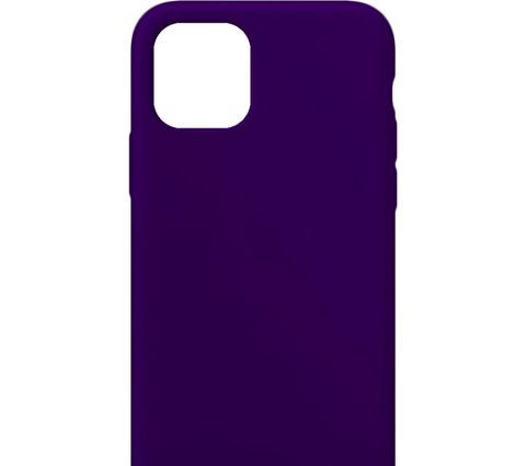 Чехол для iPhone 11 Soft Touch фиолетовый...