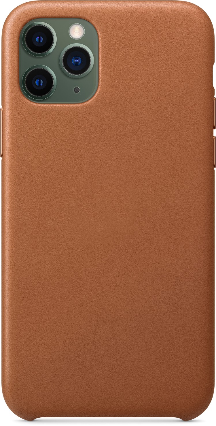 Чехол для iPhone 11 Soft Touch коричневый /...