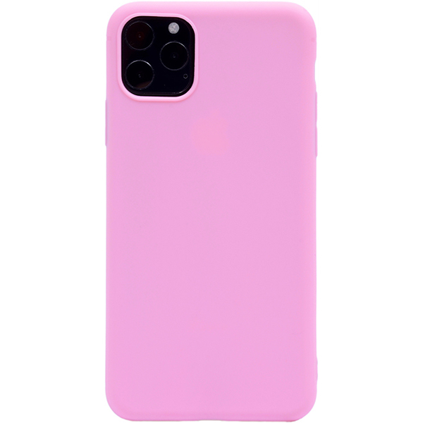 Чехол для iPhone 11 Pro Max Soft Touch розовый...