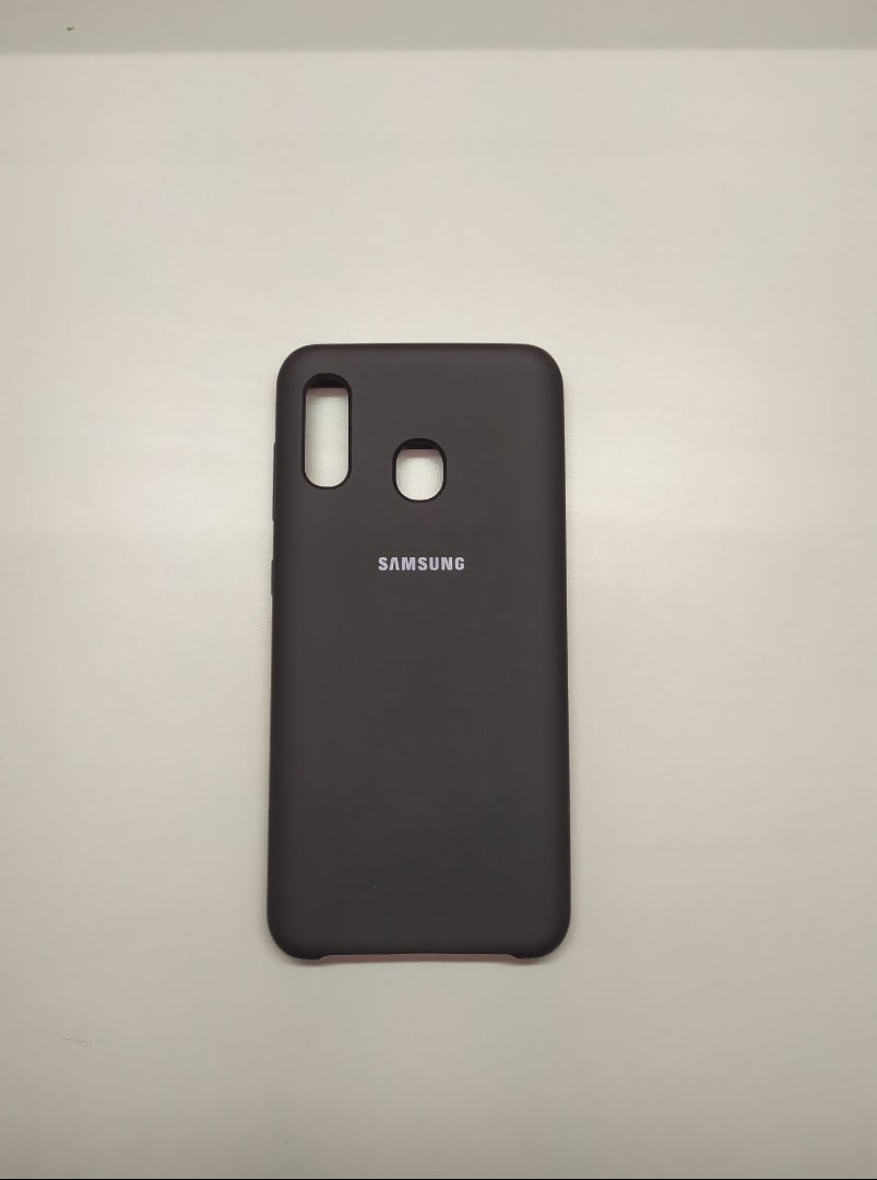 Чехол Samsung A20 / A30 Soft Touch черный...