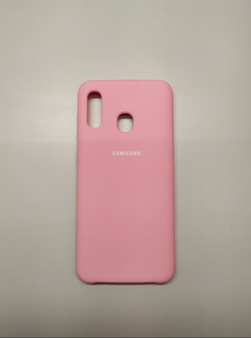 Чехол Samsung A20 / A30 Soft Touch красный...