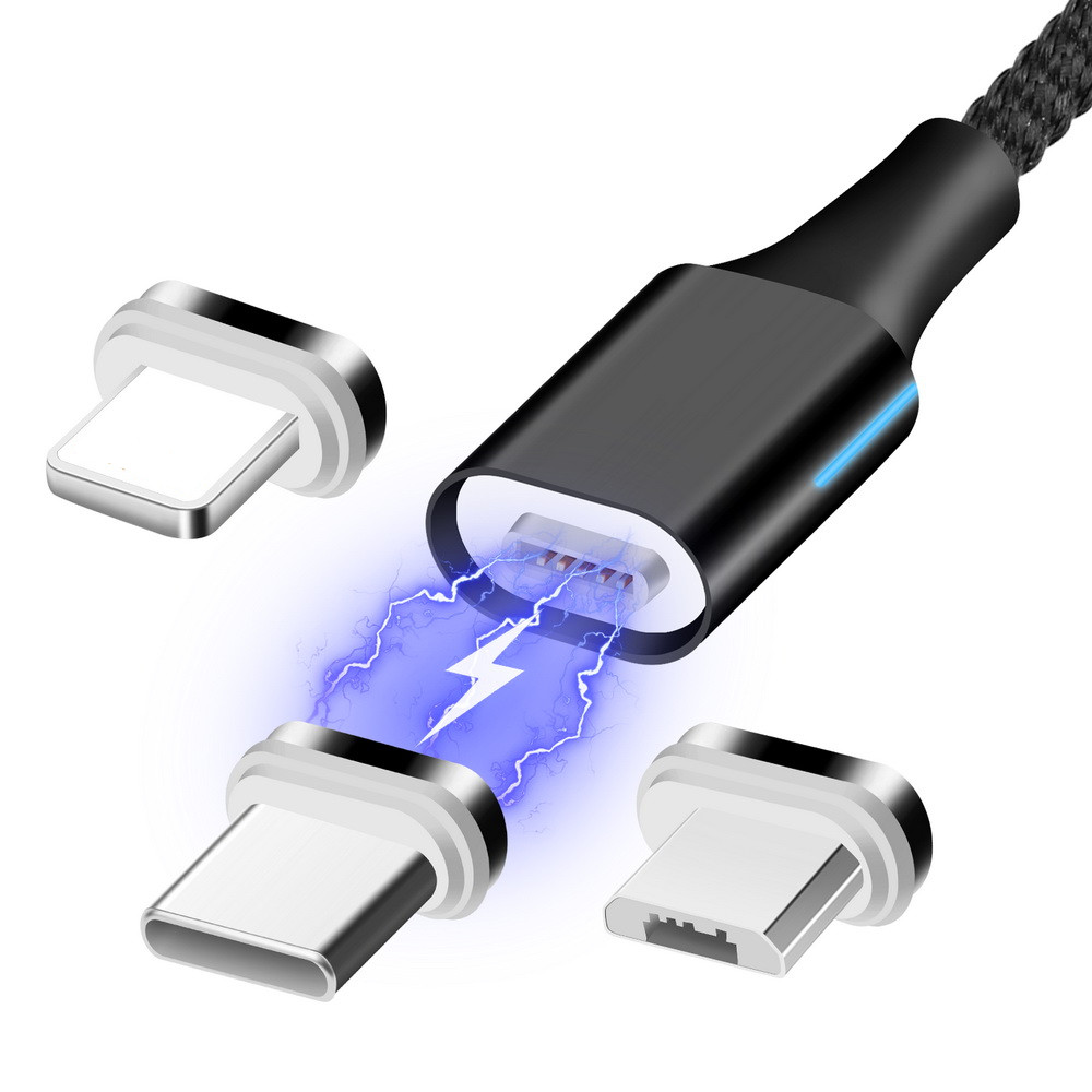 Кабель Lightning iPhone 5G/iPod/iPad Union M3 магнитный