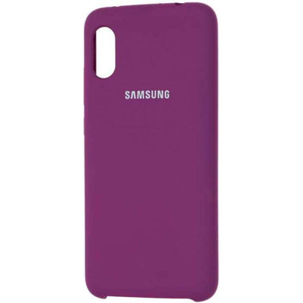 Чехол Samsung A50 Soft Touch фиолетовый...