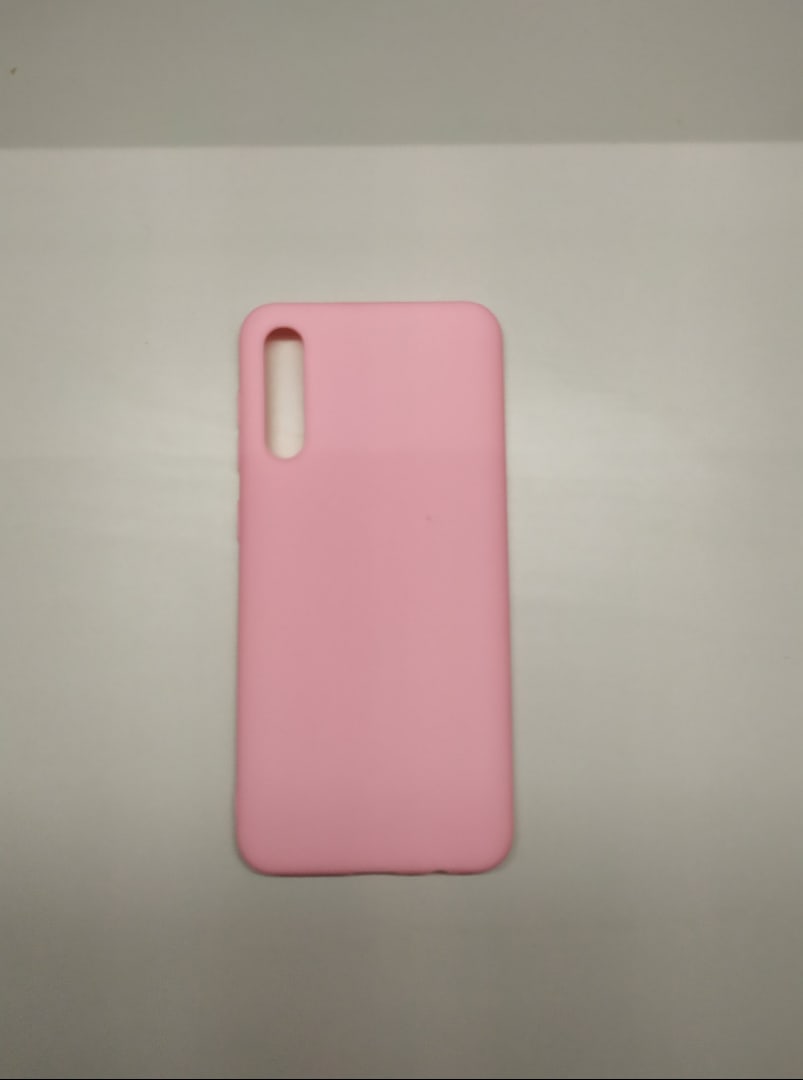 Чехол Samsung A50 силикон / синий...