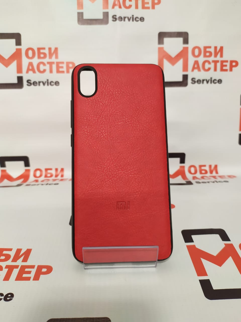 Чехол Xiaomi Redmi 7A кожа / логотип /...
