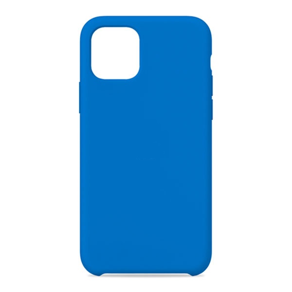 Чехол для iPhone 11 Soft Touch голубой...