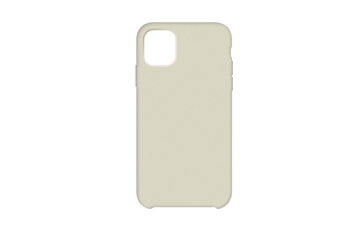 Чехол для iPhone 11 Soft Touch бежевый...